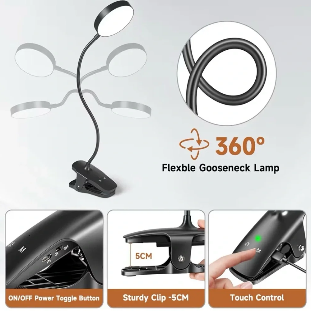 Clip-On LED Reading/Task Lamp - Picture 7 of 7
